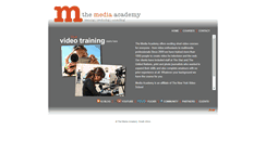 Desktop Screenshot of media-academy.co.za